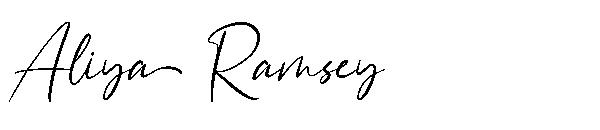 Aliya Ramsey字体