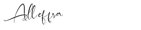 Alleffra字体