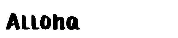 Alloha字体