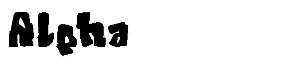 Alpha字体