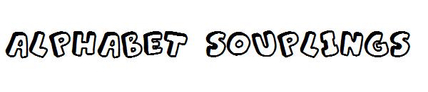 Alphabet Souplings字体