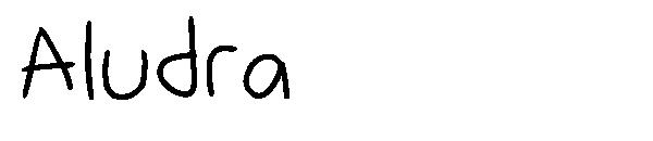 Aludra字体