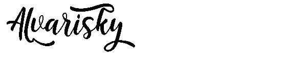 Alvarisky字体