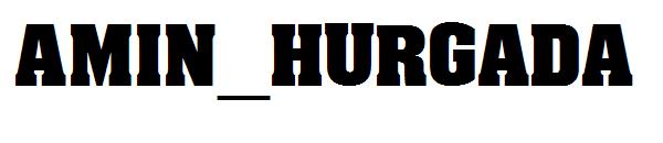 Amin_Hurgada字体