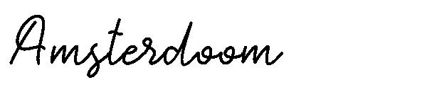 Amsterdoom字体