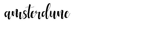 amsterdune字体