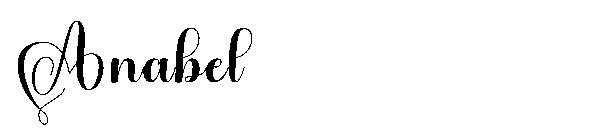 Anabel字体