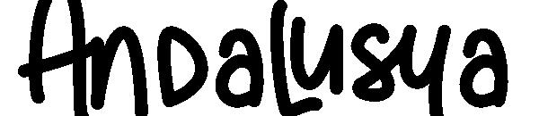 Andalusya字体