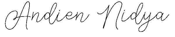 Andien Nidya字体