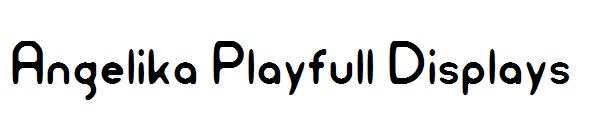Angelika Playfull Display字体s字体