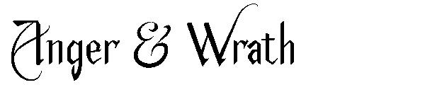 Anger & Wrath字体