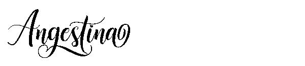Angestina字体