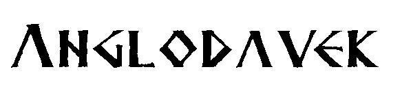 Anglodavek字体