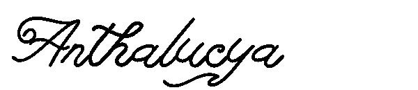 Anthalucya字体
