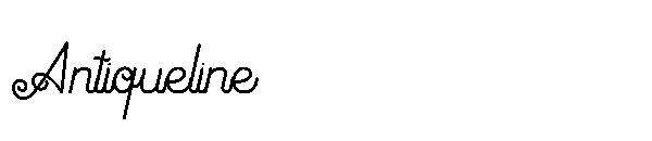 Antiqueline字体