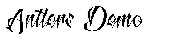 Antlers Demo字体