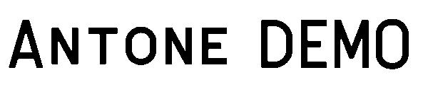 Antone DEMO字体