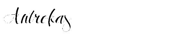 Antrokas字体