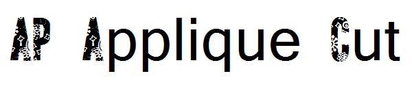 AP Applique Cut 字体
