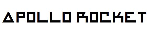 APOLLO ROCKET字体