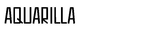 Aquarilla字体