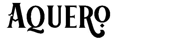 Aquero字体