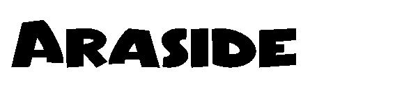Araside字体