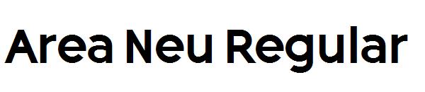Area Neu Regular字体