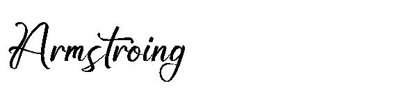 Armstroing字体