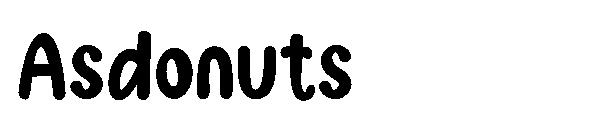 Asdonuts字体