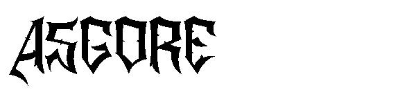 ASGORE字体