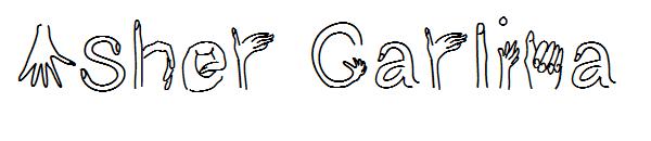 Asher Carlina字体