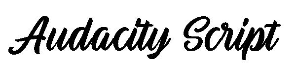 Audacity Script字体