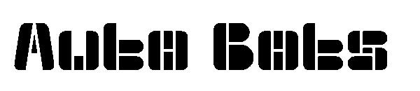 Auto Bots字体