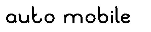 auto mobile字体