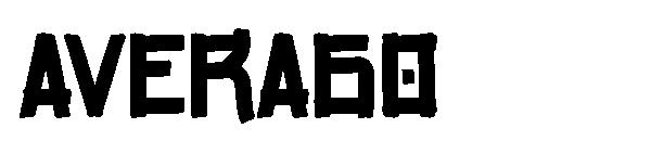 averago字体