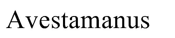 Avestamanus字体