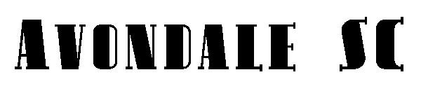 Avondale SC字体