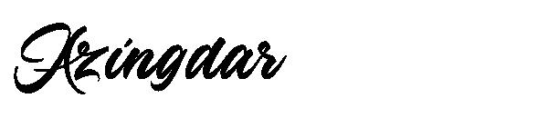 Azingdar字体