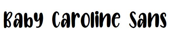 Baby Caroline Sans字体