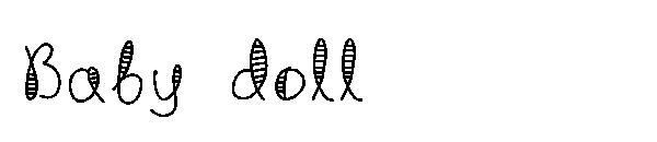Baby doll字体