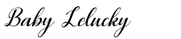 Baby Lelucky字体