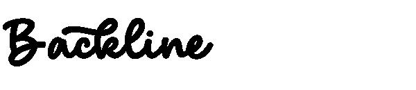 Backline字体