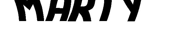 Marty字体
