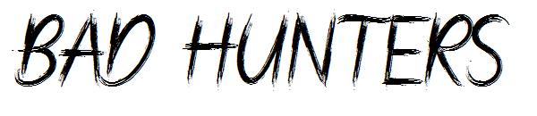 Bad Hunters字体