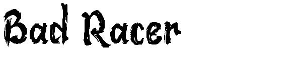 Bad Racer字体