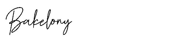 Bakelony字体
