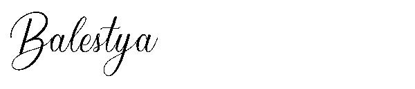 Balestya字体