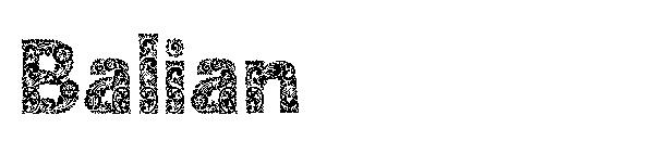 Balian字体