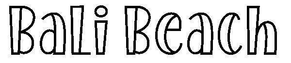 Bali Beach字体